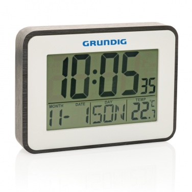 Logotrade corporate gift picture of: Grundig weatherstation alarm and calendar