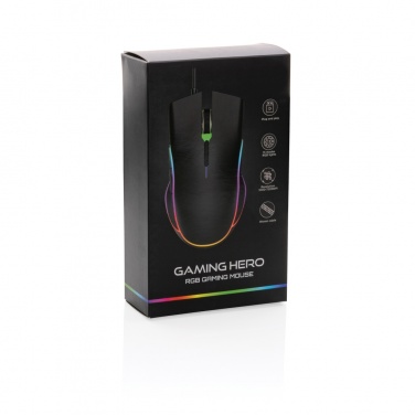 Logo trade promotional gifts image of: RGB gaming mouse