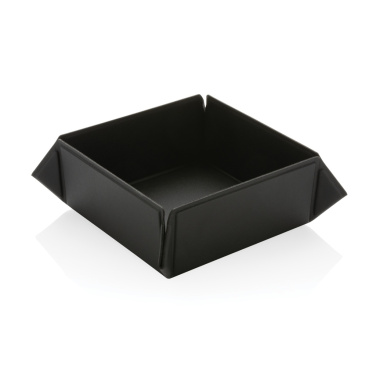 Logo trade promotional merchandise image of: Swiss Peak RCS recycled PU foldable magnetic storage tray