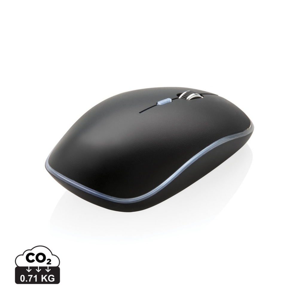 Logo trade corporate gifts picture of: Light up logo wireless mouse
