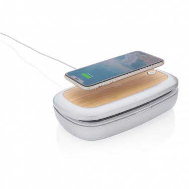 Logotrade advertising product image of: Rena UV-C steriliser box with 5W wireless charger