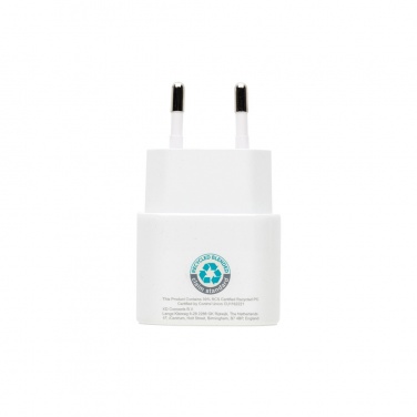Logo trade advertising product photo of: Boost RCS reycled PET 20W type C 2 pcs charging set