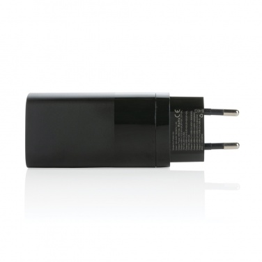 Logo trade advertising products image of: Philips 65W ultra fast PD 3-port USB wall charger