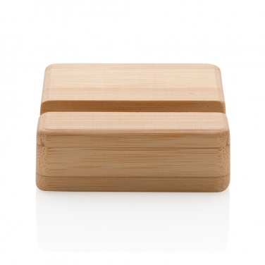 Logo trade promotional items picture of: Bamboo phone stand XD