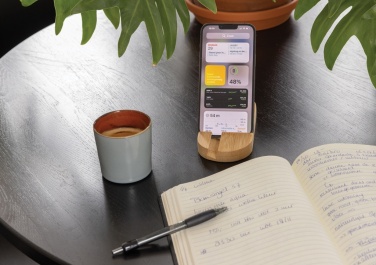 Logotrade advertising product image of: Bamboo tablet and phone holder