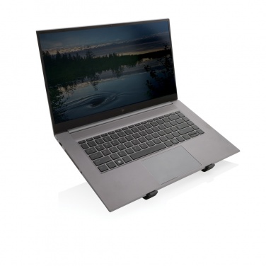 Logo trade advertising products picture of: Terra RCS recycled aluminium universal laptop/tablet stand