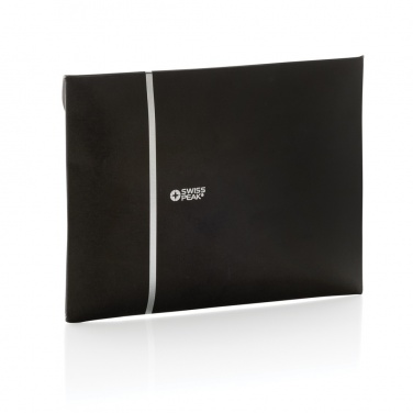 Logo trade corporate gift photo of: Magstand RCS recycled PU magnetic phone wallet with stand