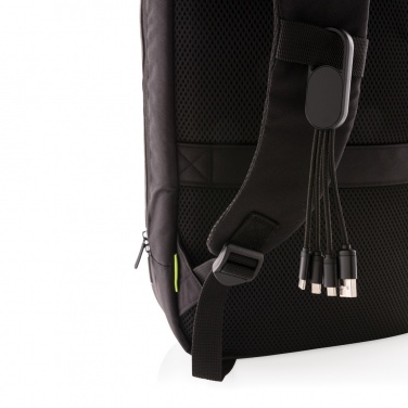 Logotrade corporate gifts photo of: 4-in-1 cable with carabiner clip