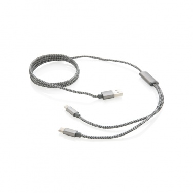 Logotrade promotional merchandise image of: 3-in-1 braided cable
