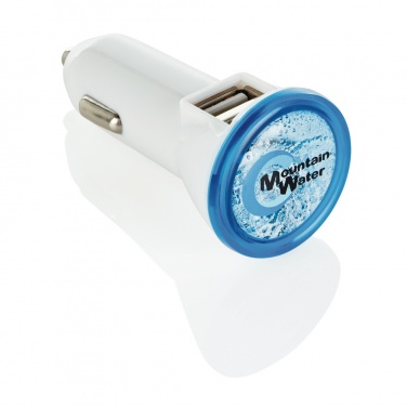 Logotrade promotional merchandise photo of: Powerful dual port car charger