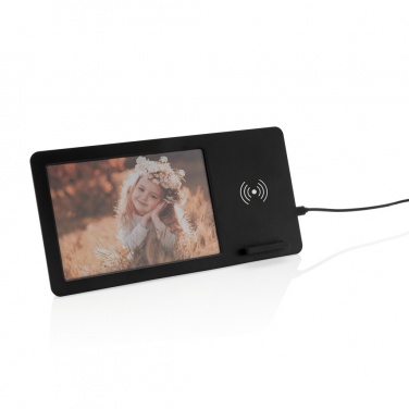 Logotrade promotional gift image of: 5W Wireless charger and photo frame