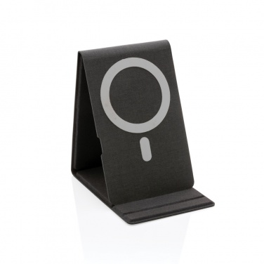 Logo trade corporate gift photo of: Artic Magnetic 10W wireless charging phone stand