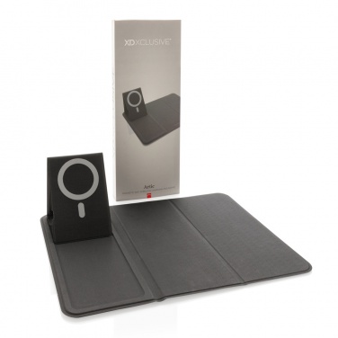 Logo trade promotional items picture of: Artic Magnetic 10W wireless charging phonestand