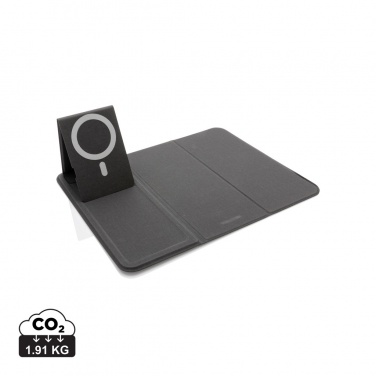 Logo trade promotional products image of: Artic Magnetic 10W wireless charging phonestand
