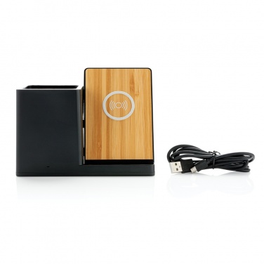 Logotrade promotional gift image of: Ontario RCS recycled plastic 10W wireless charger