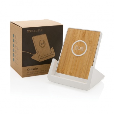 Logotrade promotional gift picture of: Ontario  RCS recycled plastic 10W stand