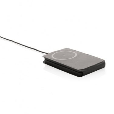 Logo trade promotional products image of: Swiss Peak RCS rPU 15W  3-in-1 magnetic wireless charger