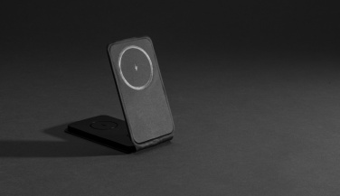 Logotrade promotional product picture of: Swiss Peak RCS rPU 15W  3-in-1 magnetic wireless charger