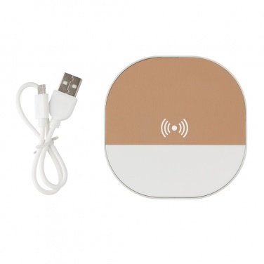 Logotrade promotional gift picture of: Aria 5W Wireless Charging Digital Clock