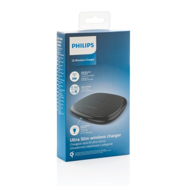 Logo trade business gifts image of: Philips 10W Qi wireless charger