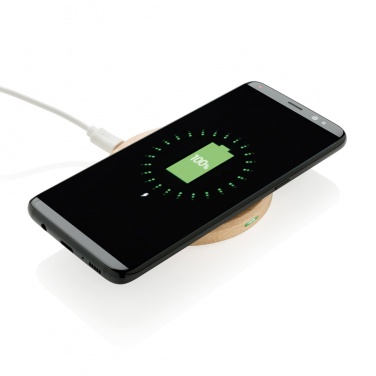 Logotrade promotional product picture of: 5W wood wireless charger