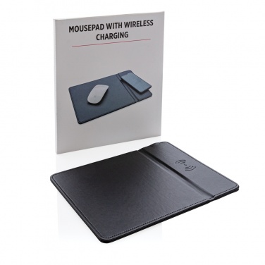 Logotrade promotional product image of: Mousepad with 5W wireless charging