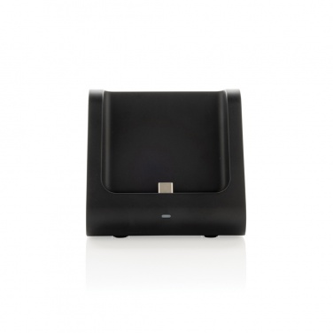 Logo trade promotional gifts picture of: Powerbase RCS recycled plastic 3 in 1 charger with powerbank