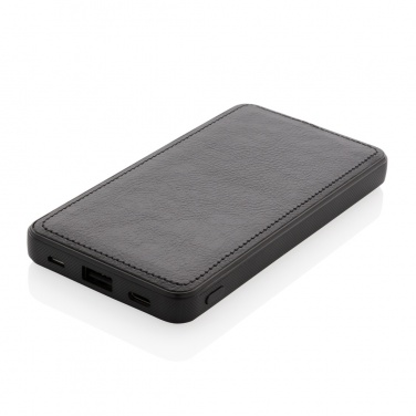 Logo trade promotional merchandise photo of: Tusca 10.000 mAh PU powerbank