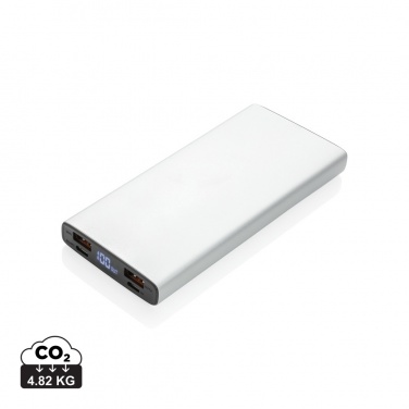 Logotrade corporate gifts photo of: Aluminium 18W 10.000 mAh PD Powerbank