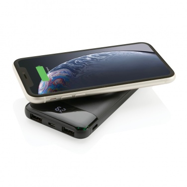 Logotrade promotional gift picture of: 10.000 mah wireless powerbank with watch charger