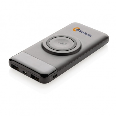 Logotrade advertising products photo of: 10.000 mah wireless powerbank with watch charger