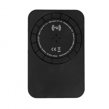 Logotrade advertising product picture of: Magnetic 5.000 mAh 5W wireless powerbank