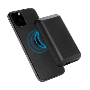 Logotrade corporate gift image of: Magnetic 5.000 mAh 5W wireless powerbank
