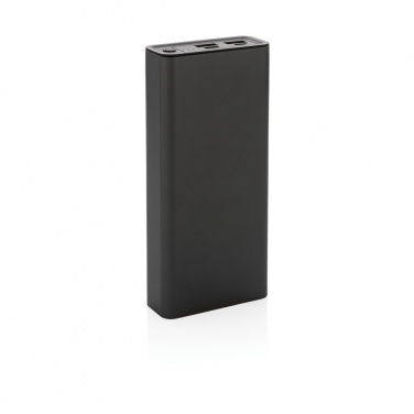 Logo trade promotional gifts picture of: Terra RCS recycled 20W aluminium powerbank 20.000 mAh