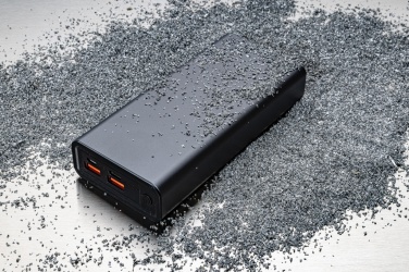 Logo trade corporate gifts picture of: Terra RCS recycled 20W aluminium powerbank 20.000 mAh