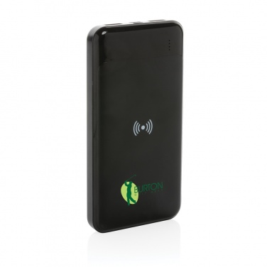 Logotrade corporate gift picture of: RCS standard recycled plastic wireless powerbank