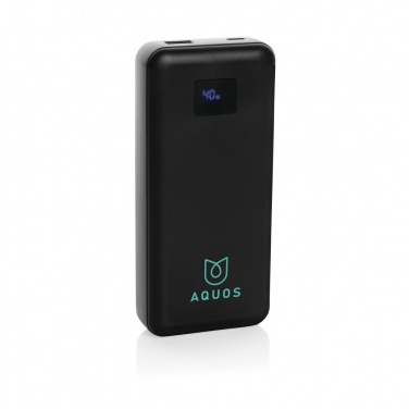 Logo trade advertising products image of: Gridley RCS rplastic 20000 65W laptop powerbank