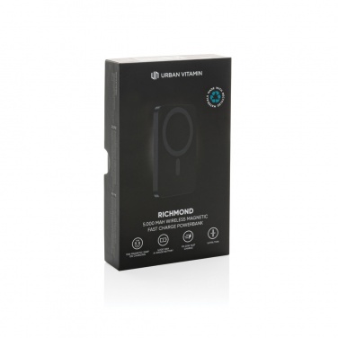 Logotrade advertising products photo of: Urban Vitamin Richmond RCS plastic/alu 5000mah powerbank