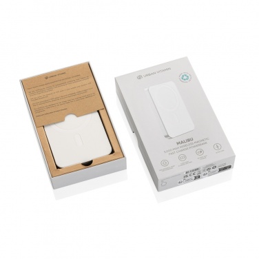 Logo trade promotional gift photo of: Urban Vitamin Malibu RCS plastic/alu 5000 mah powerbank