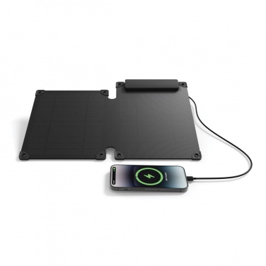 Logo trade promotional giveaways image of: Solarpulse rplastic portable Solar panel 10W