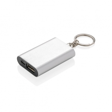 Logo trade corporate gifts picture of: 1.000 mAh keychain powerbank