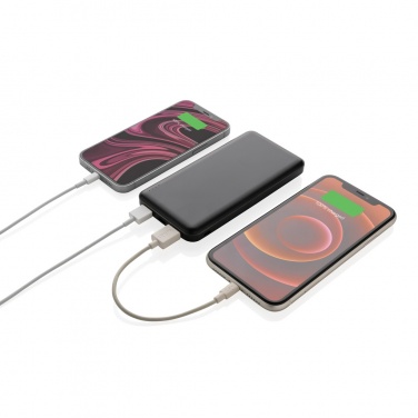 Logo trade promotional merchandise picture of: High Density 10.000 mAh Pocket Powerbank