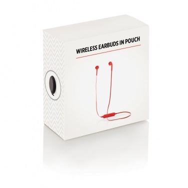 Logotrade promotional gift image of: Wireless earbuds in pouch