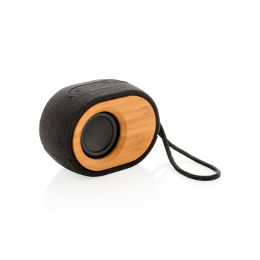 Logo trade business gifts image of: Bamboo X  speaker