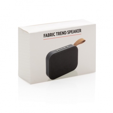 Logotrade promotional items photo of: Fabric trend speaker