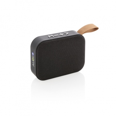 Logo trade promotional giveaways image of: Fabric trend speaker