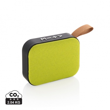 Logo trade promotional item photo of: Fabric trend speaker