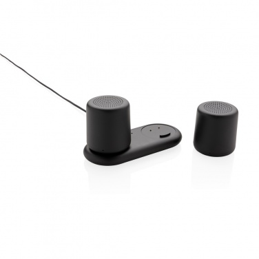 Logotrade promotional product image of: Double induction charging speaker