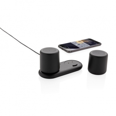 Logotrade corporate gift picture of: Double induction charging speaker