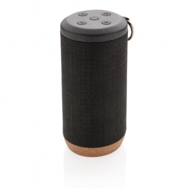 Logo trade promotional gifts image of: Baia 10W wireless speaker, cork